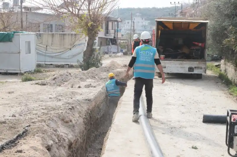 HATSU’nun Samandağ’daki İçme Suyu Projesinde çalışmaları Sürüyor
