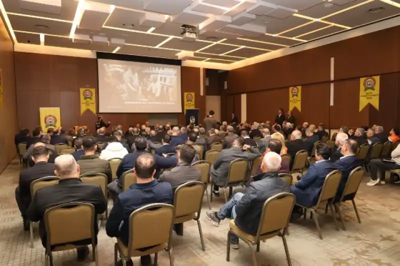 HBB BAŞKANI ÖNTÜRK VE İŞ İNSANLARI BULUŞTU