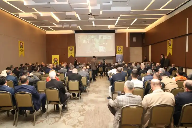 HBB BAŞKANI ÖNTÜRK VE İŞ İNSANLARI BULUŞTU