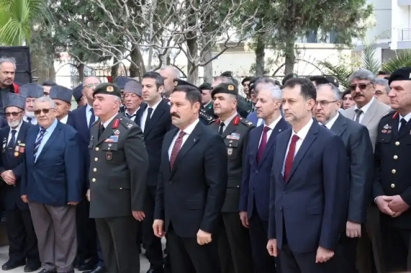 18 MART ŞEHİTLERİ HATAY’DA ANILDI 