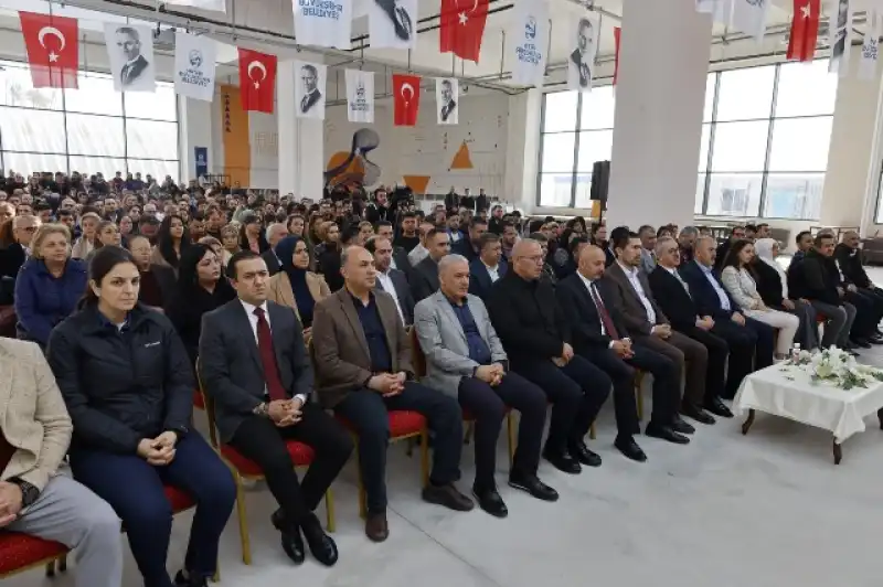 HBB Genel Sekreteri Güngör, Belediye Personeliyle Bayramlaştı