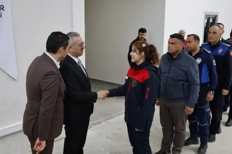 HBB Genel Sekreteri Güngör, Belediye Personeliyle Bayramlaştı