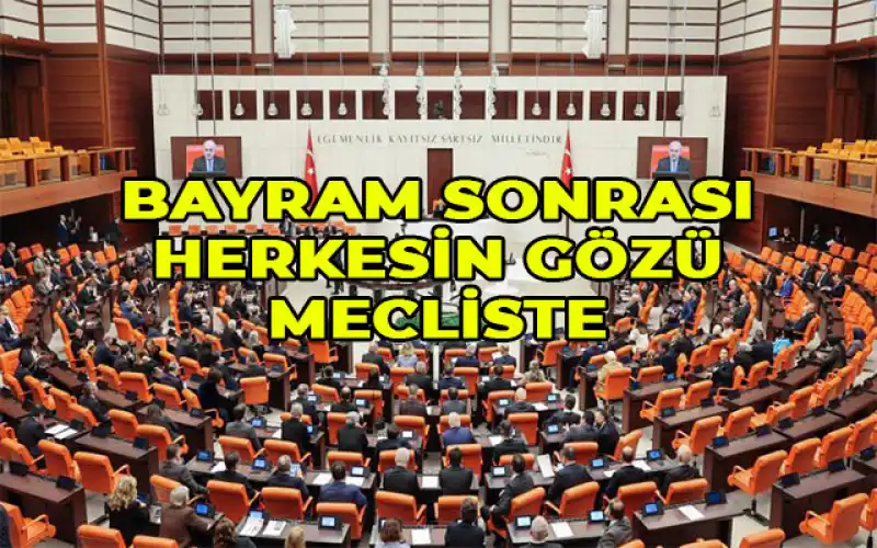 Bayram Sonrası TBMM 'in Gündemi Yoğun…
