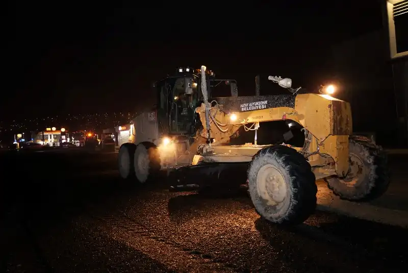 HBB Ve Antakya Belediyesi Yollar Için Harekete Geçti
