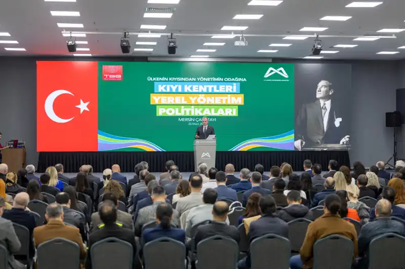 Kıyı Kentlerinin Geleceği Mersin’deki TBB Çalıştayında Tartışıldı