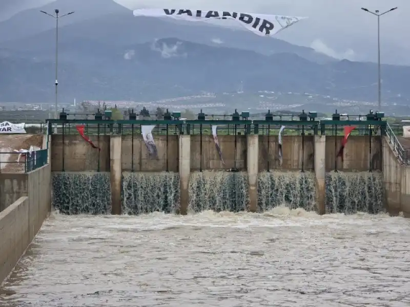 Hatay’a 585 Bin Dekar Arazinin Sulaması Için Dev Yatırım…