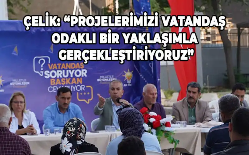 Kırıkhan Belediye Başkanı Çelik’ten Taziye Evleri Ve Pazar Yerlerine Ilişkin Açıklamalar