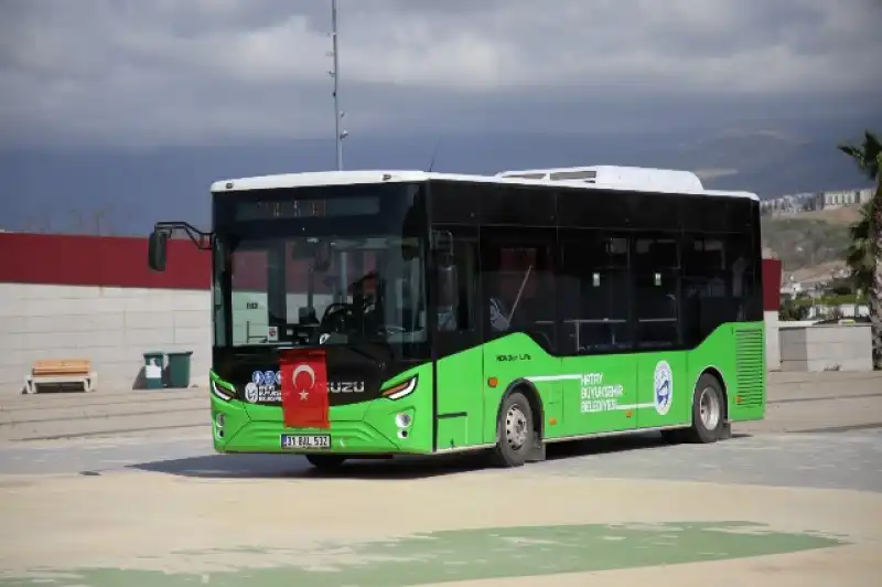 HBB’DEN İSKENDERUN’A 8 YENİ OTOBÜS