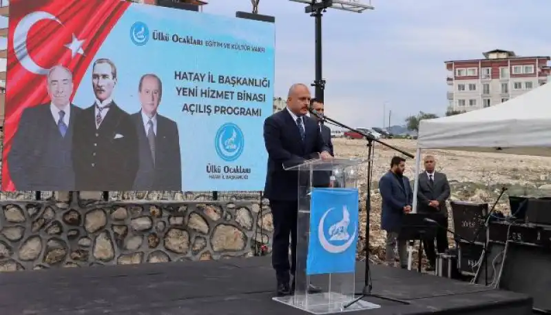 Hatay Ülkü Ocakları İl Başkanlığı Açılışı Gerçekleştirildi