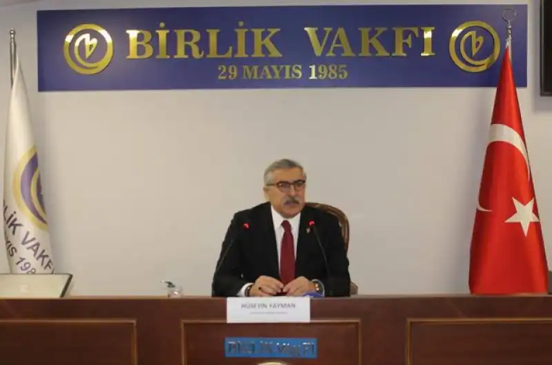 AK Parti Genel Başkan Yardımcısı Yayman, Birlik Vakfı'nda Konferans Verdi