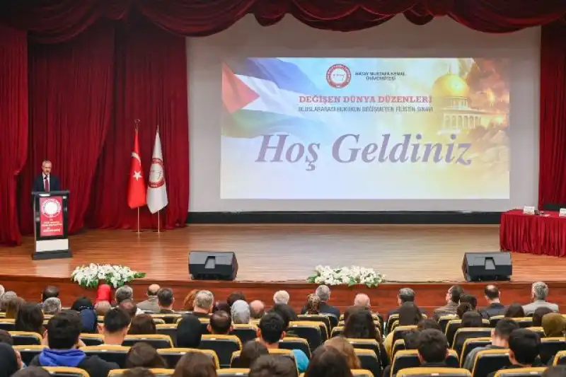 HMKÜ'de Filistin Paneli: