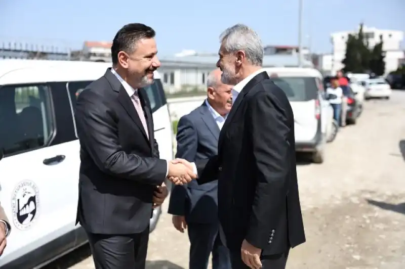 ÖNTÜRK’TEN BAŞKAN ÜSTÜN’E ZİYARET