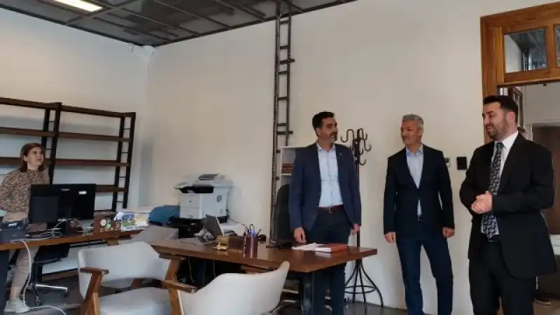 Boyacıoğlu’ndan Kültür Ve Turizm Müdürlüğüne Ziyaret