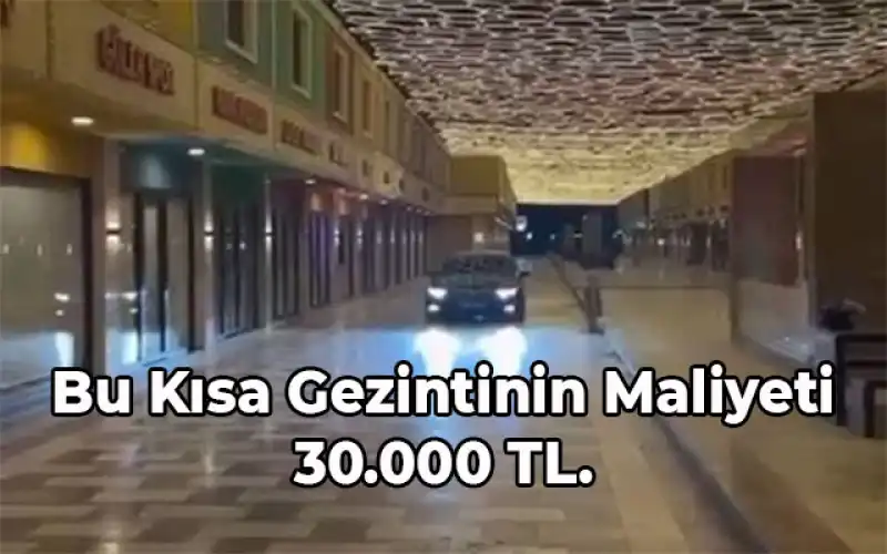 Çarşı Içerisine Aracıyla Girdi, Içerik Paylaştı, Cezayı Aldı…