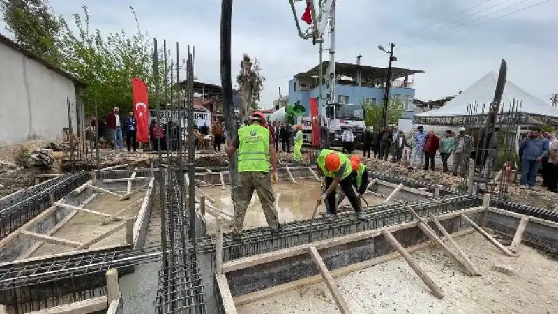 Kırıkhan’da Söz Verildi: Bahçelievler Mahallesi’nde Taziye Evi Projesi Başladı