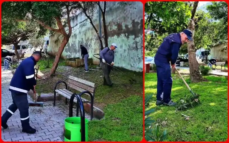 Antakya’nın Parkları Güzelleşiyor
