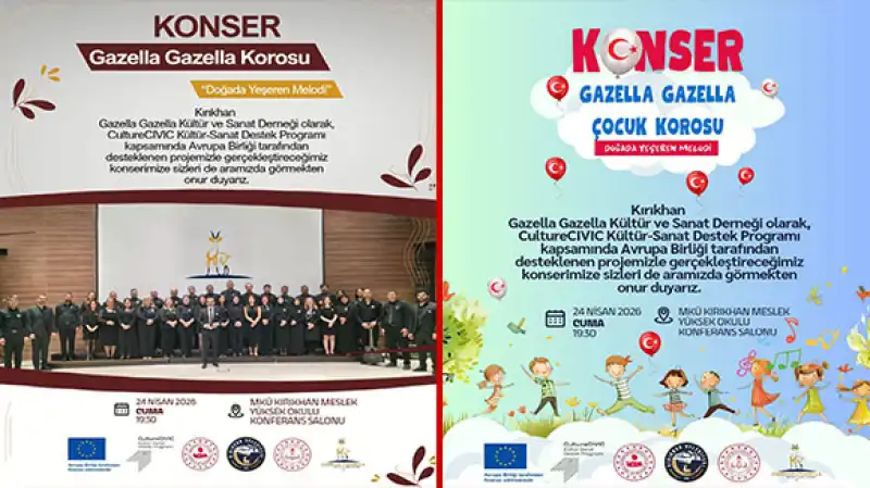 Kırıkhan’da “Doğada Yeşeren Melodi” Konseri Düzenleniyor