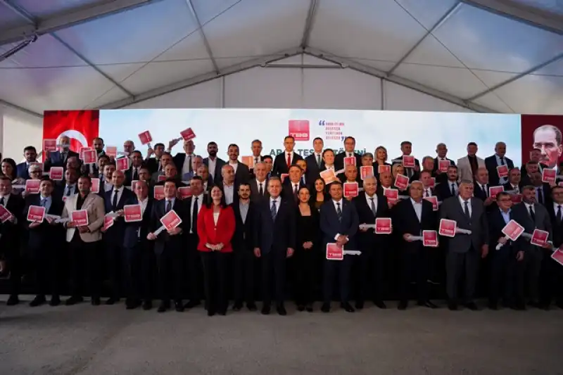 TBB’DEN 94 BELEDİYEYE 95 HİZMET ARACI