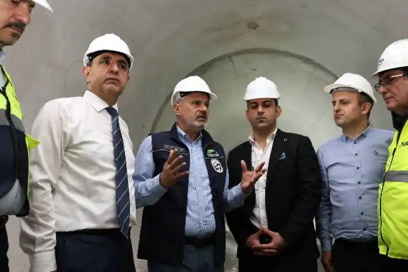 Başkan Öntürk’ten Türkiye’nin En Büyük Atık Su Tünelinde İnceleme