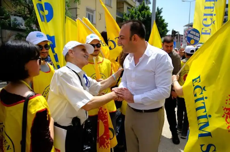 Başkan Özgün 1 Mayıs’ta Alanlardaydı