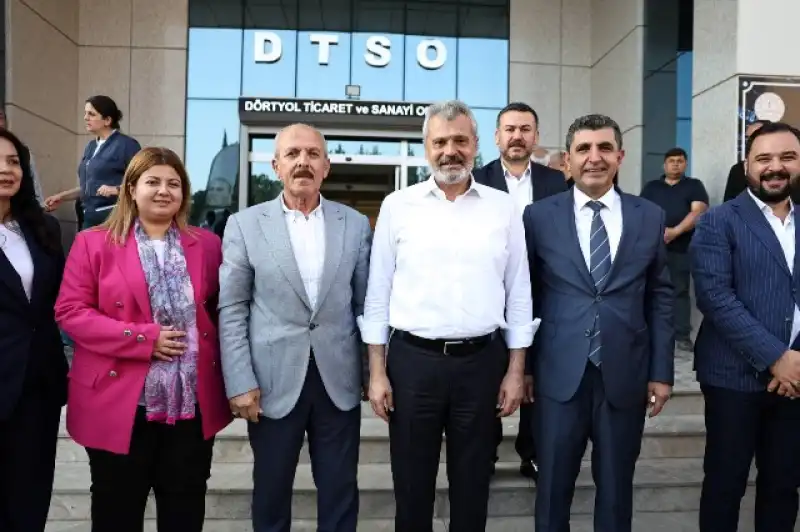 Öntürk Dörtyol’da Bir Dizi Ziyarette Bulundu, Devam Eden Projeleri Inceledi 