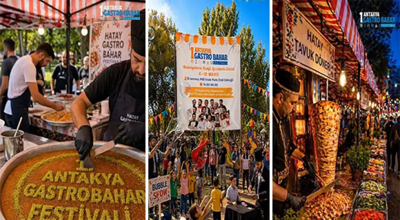 Antakya Belediyesi’nden Gastro Bahar Festivali... 