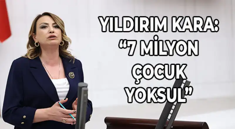 Yıldırım Kara: “15-17 Yaş Arası Her Dört çocuktan Birisi çalışıyor”