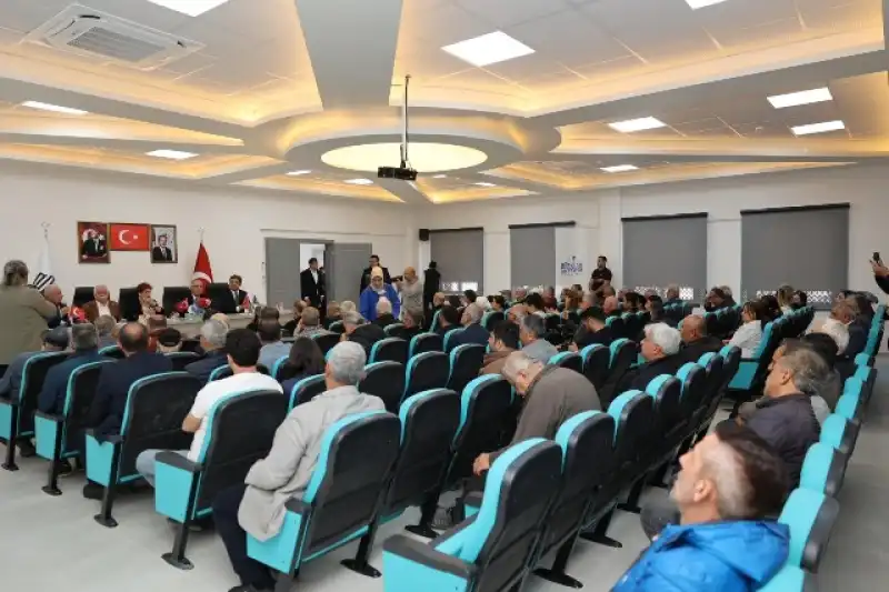 KÜÇÜKDALYAN ÇOK AMAÇLI SALONU AÇILDI