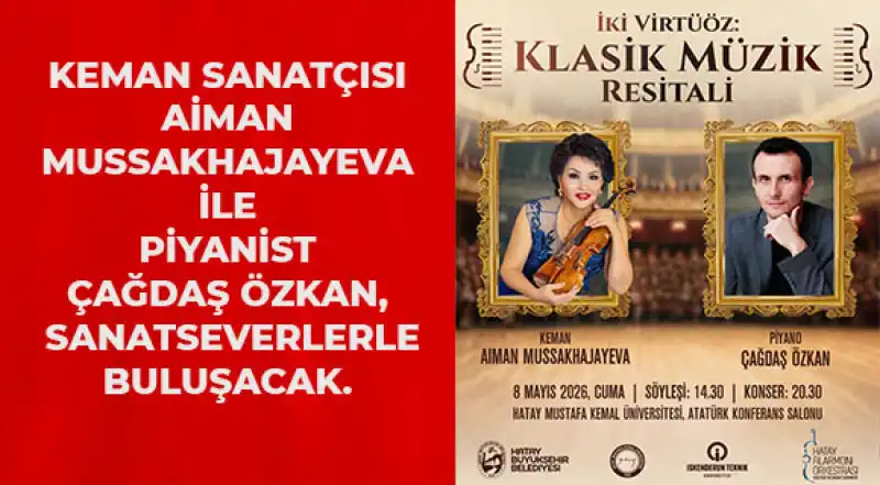 HBB’DEN KLASİK MÜZİK RESİTALİ
