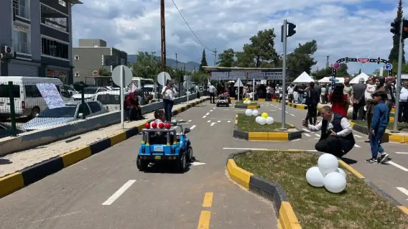 Kırıkhan’da Öğrencilere Özel Trafik Eğitim Ve Bilgilendirme Pisti Açıldı