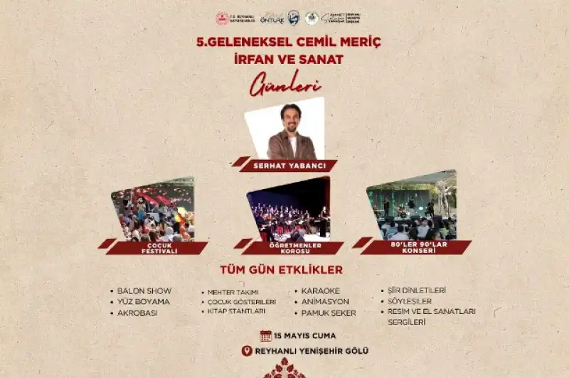 5. Geleneksel Cemil Meriç İrfan Ve Sanat Günleri Başlıyor