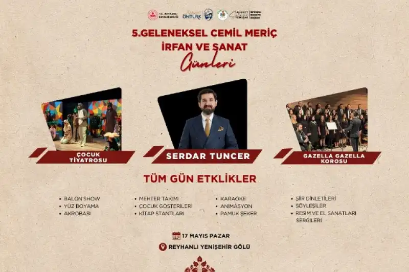 5. Geleneksel Cemil Meriç İrfan Ve Sanat Günleri Başlıyor