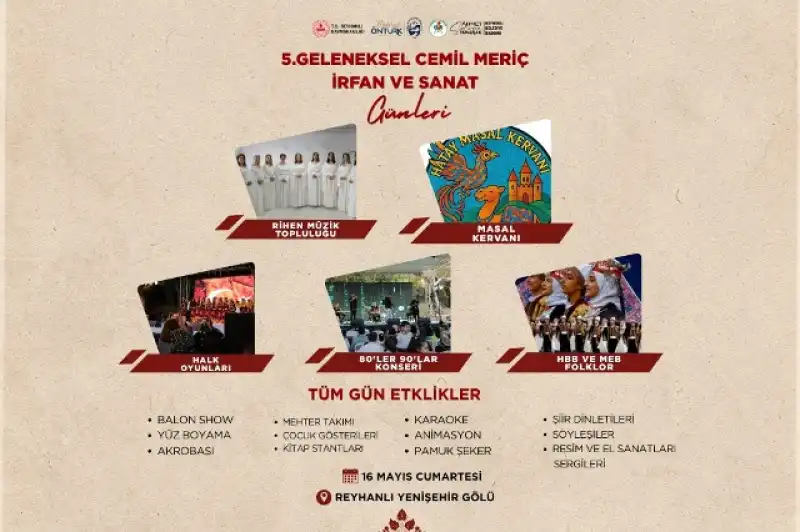 5. Geleneksel Cemil Meriç İrfan Ve Sanat Günleri Başlıyor