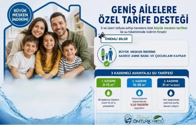 HATSU’dan Geniş Ailelere Özel Tarife Desteği