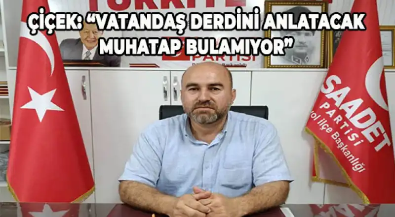 Çiçek: “TOKİ’de Aidat Ve Ulaşım Sorunları Vatandaşı Mağdur Ediyor”