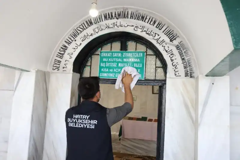 HBB’den Türbelerde Bayram Sonrası Temizlik
