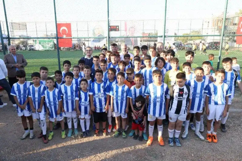 HBB’NİN HALI SAHALARI TURNUVAYLA HİZMETE AÇILDI