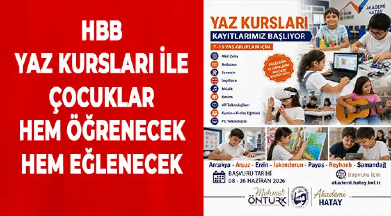 Hbb’nin Yaz Kurslarına Başvurular Devam Ediyor 
