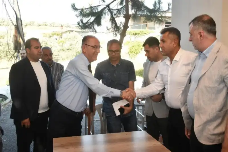 Başkan Yapar, Üzümdalı Mahallesi’nde Muhtarlarla Bir Araya Geldi
