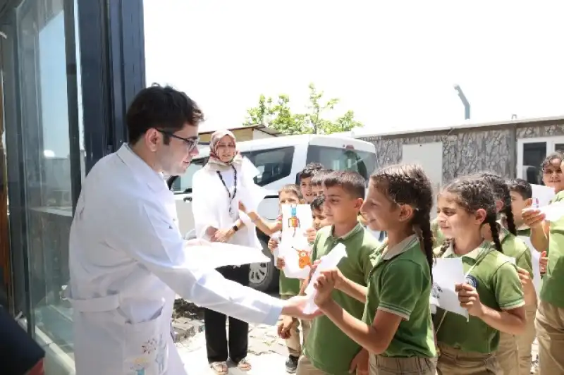 Minik Öğrenciler Hatay Bilim Merkezi’nde Bilimle Buluştu