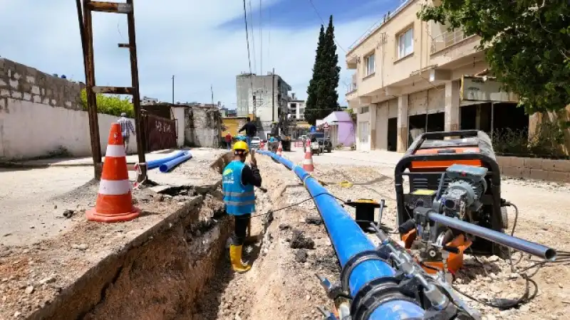 Reyhanlı Ve Kumlu İçme Suyu Şebekesi Yenileniyor