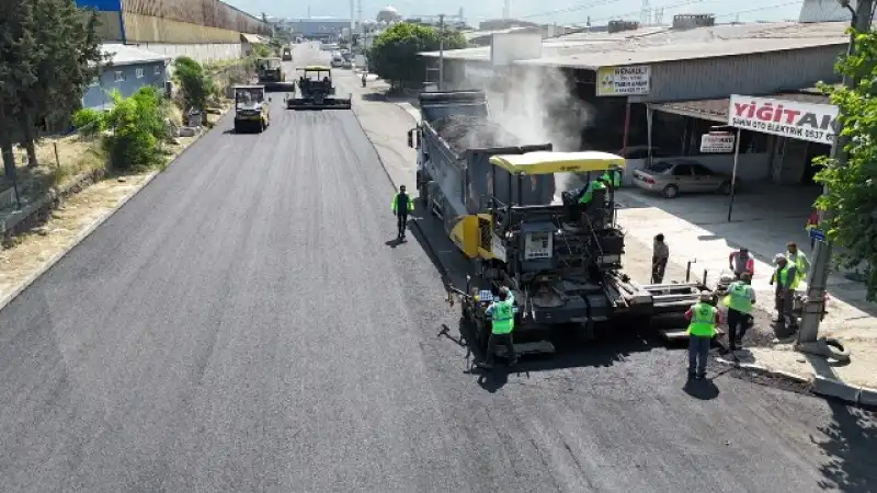 HBB, Dörtyol Sanayi Sitesi’nin Tüm Yollarını Yeniliyor