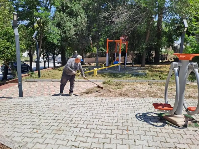 ANTAKYA’NIN PARKLARI GÜZELLEŞİYOR