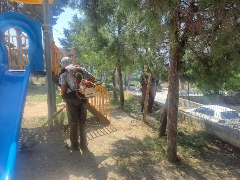ANTAKYA’NIN PARKLARI GÜZELLEŞİYOR