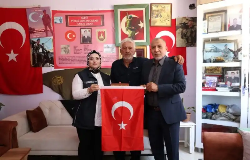 HBB’den Şehit Yakınlarına Babalar Günü Ziyareti