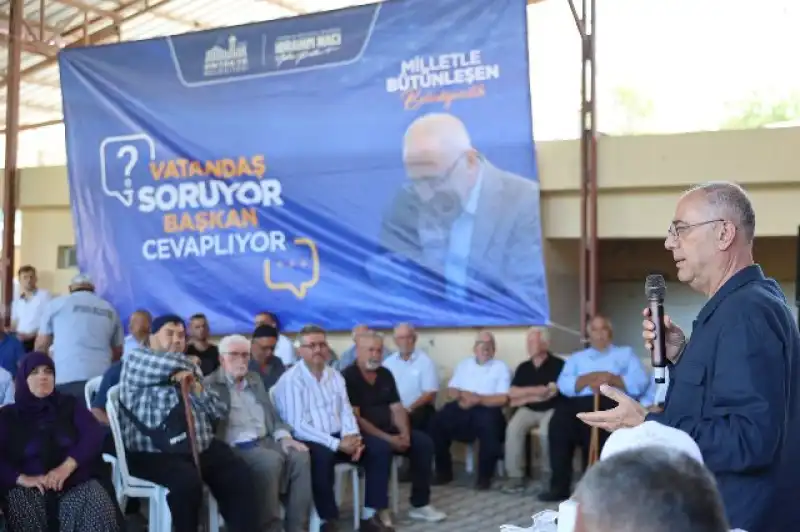 Başkan Yapar, Oğlakören Mahallesi’nde  Vatandaşlarla Bir Araya Geldi