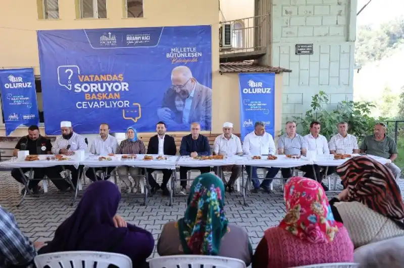 Başkan Yapar, Oğlakören Mahallesi’nde  Vatandaşlarla Bir Araya Geldi