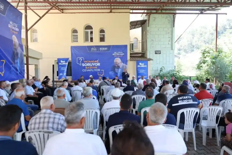 Başkan Yapar, Oğlakören Mahallesi’nde  Vatandaşlarla Bir Araya Geldi