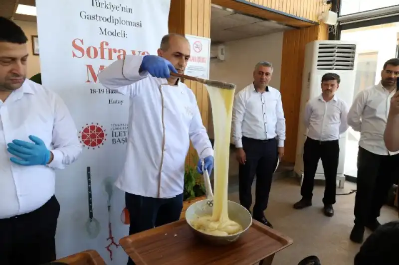 Hatay, “Türkiye’nin Gastrodiplomasi Modeli: Sofra Ve Miras” Programına Ev Sahipliği Yaptı