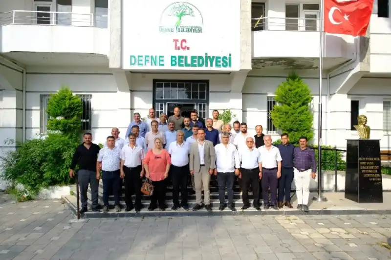 Muhtarlardan Başkan Özgün’e Anlamlı Ziyaret